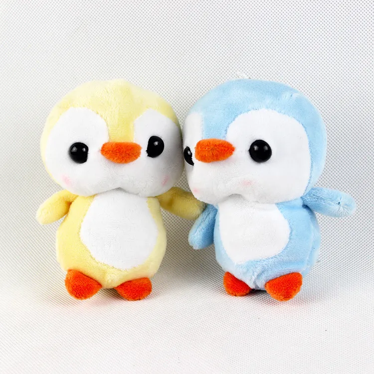 Высота каблука 10 см мягкий плюшевый Каваий Пингвин кукольный брелок Серый