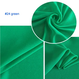 24 green 100 см* 114 см гладкий шелк материал Жоржет прозрачные ткани платье Шарфы материал шелк шифон - Цвет: 24 green
