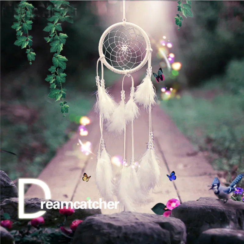 Свадьба ручной работы висячие Ловец снов круг DIY украшение ремесло потертый шик