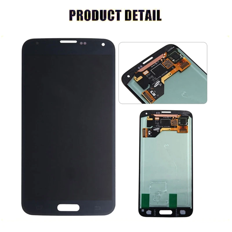 ЖК-дисплей с сенсорным экраном черной пятницы для Samsung Galaxy S5 долговечный |