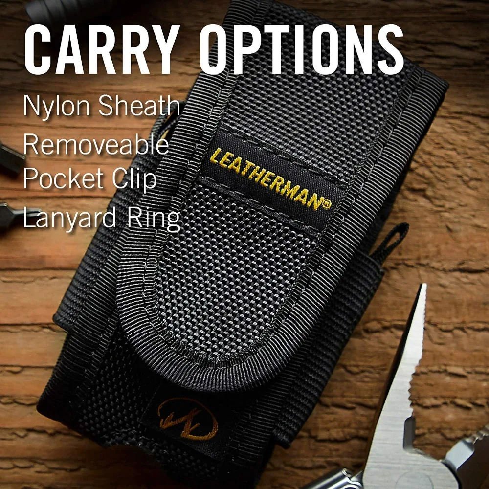 Мультитул LEATHERMAN Sidekick карманного размера с пружинными плоскогубцами и пилой