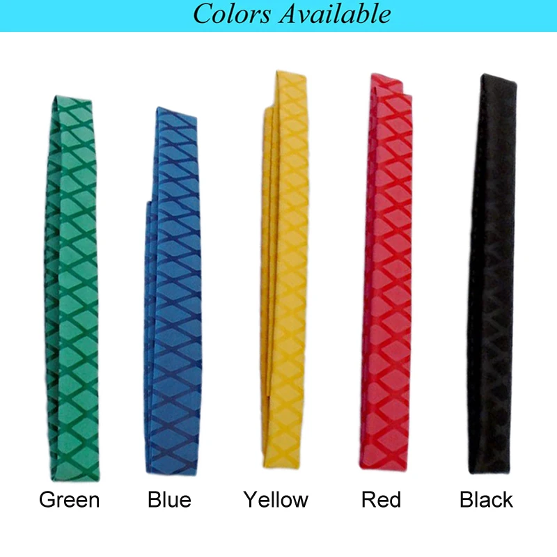 

2cmx100cm Multicolor Fishing Rod Handle Wrapping Belt Non Slip Grip Textured Heat Shrink Tube Sleeve Fishing Rod Accessories