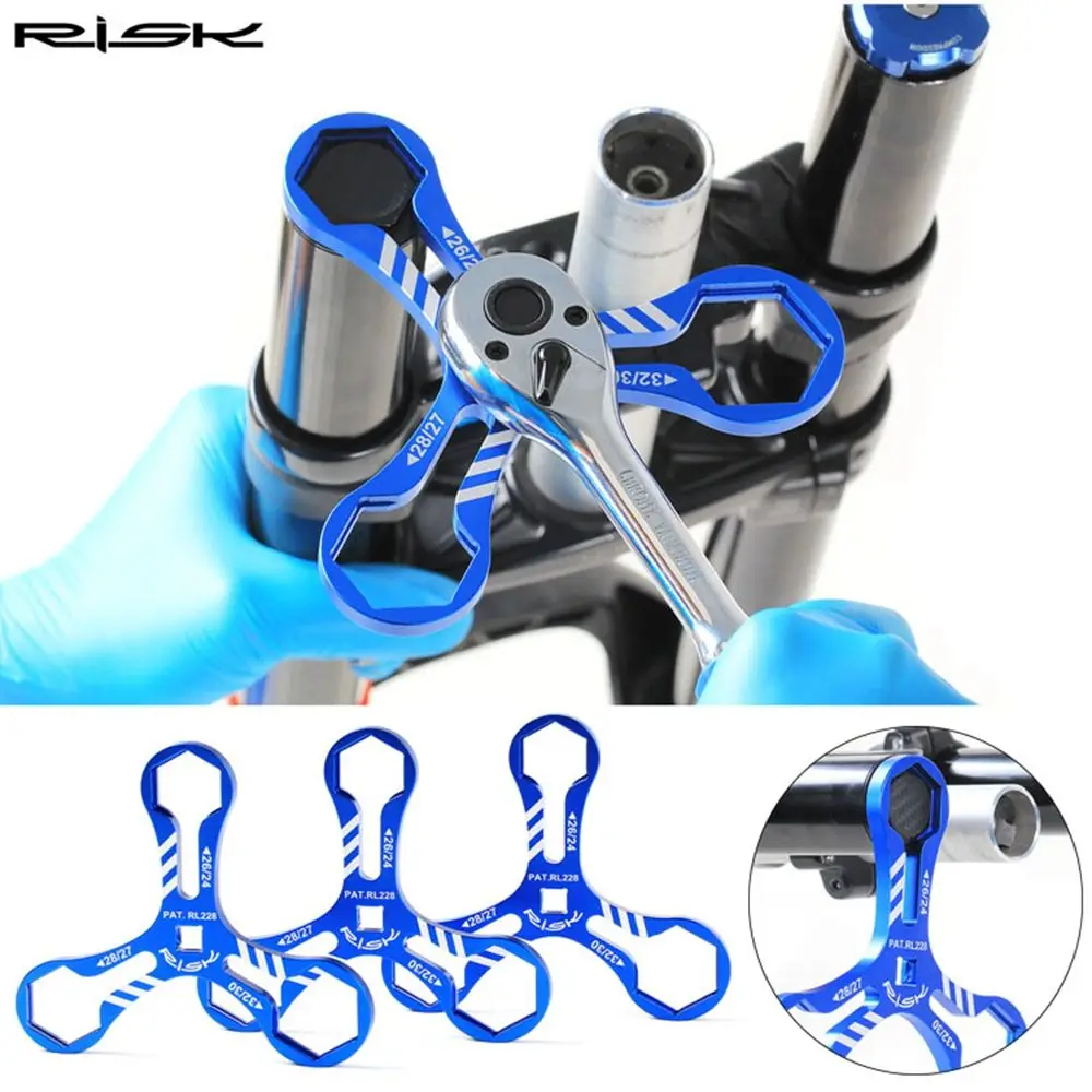 

Амортизатор передней вилки велосипеда 8T 12T инструмент для ремонта гаечных ключей Инструменты для удаления вилки велосипедные аксессуары MTB...