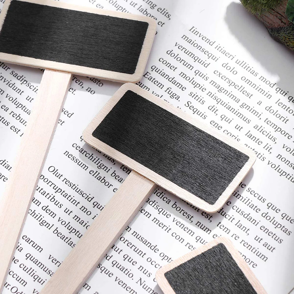 20 шт. Т образная деревянная доска для украшения сада|Маркеры растений| |