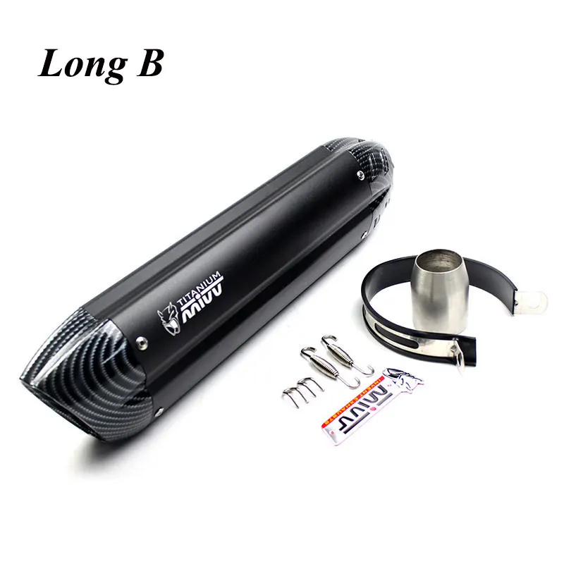 Akrapovic выхлопной мотоцикл MIVV дБ убийца Escape мото трубы Универсальный длинный