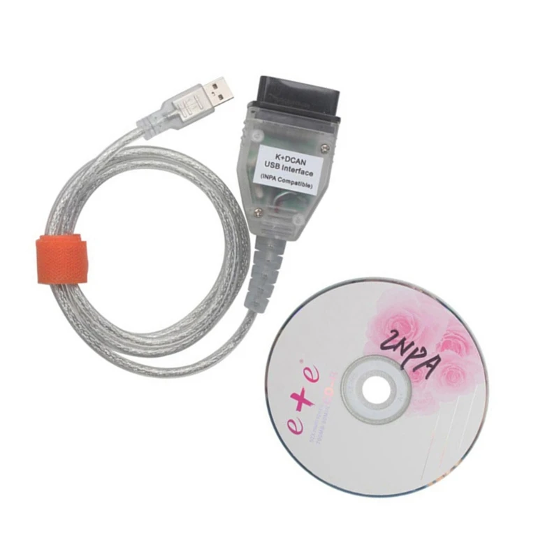 Compatible with BMW-E86 E84 E82 E83 E87 E70 E71 E81 E60 E85 K+DCAN USB Interface INPA OBD CAN Diagnostic Cable Switch |