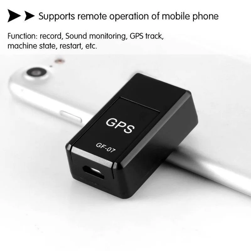 Мини GPS-трекер GF-07 автомобильный GPS-локатор для защиты от потери с функцией записи