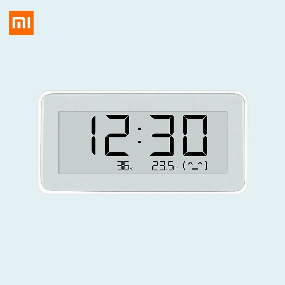 Смарт часы Mijia с датчиком температуры и влажности цифровые электронные