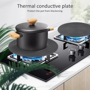24cm induction hob converter cooking plate heat diffuser converter gas electric induction heat conduction plate kitchen gadgets free global shipping