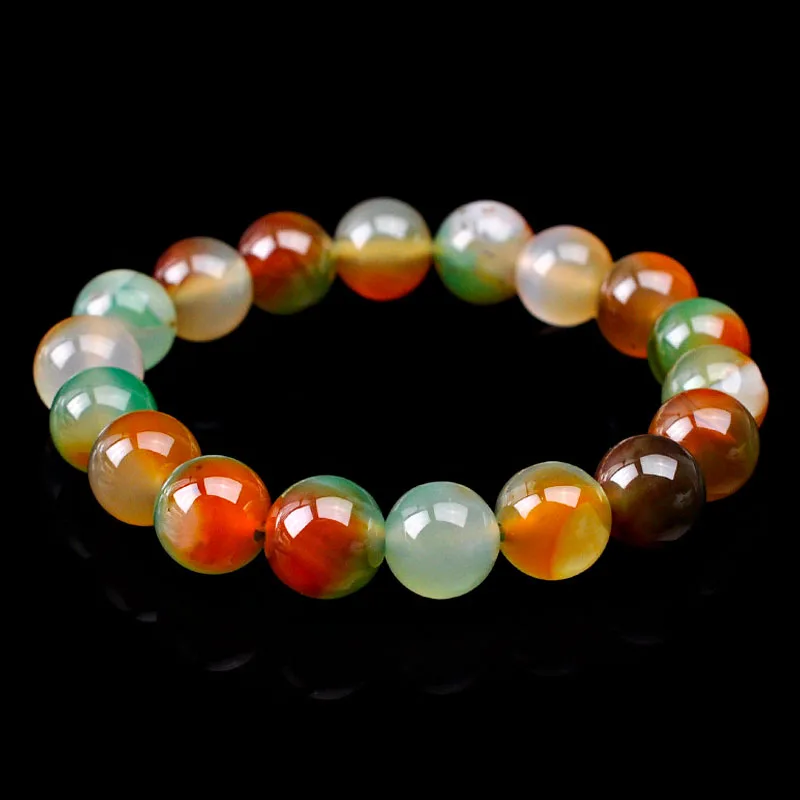 Jingzeyi высокое качество натуральный красочный камень браслет из бисера Мода для