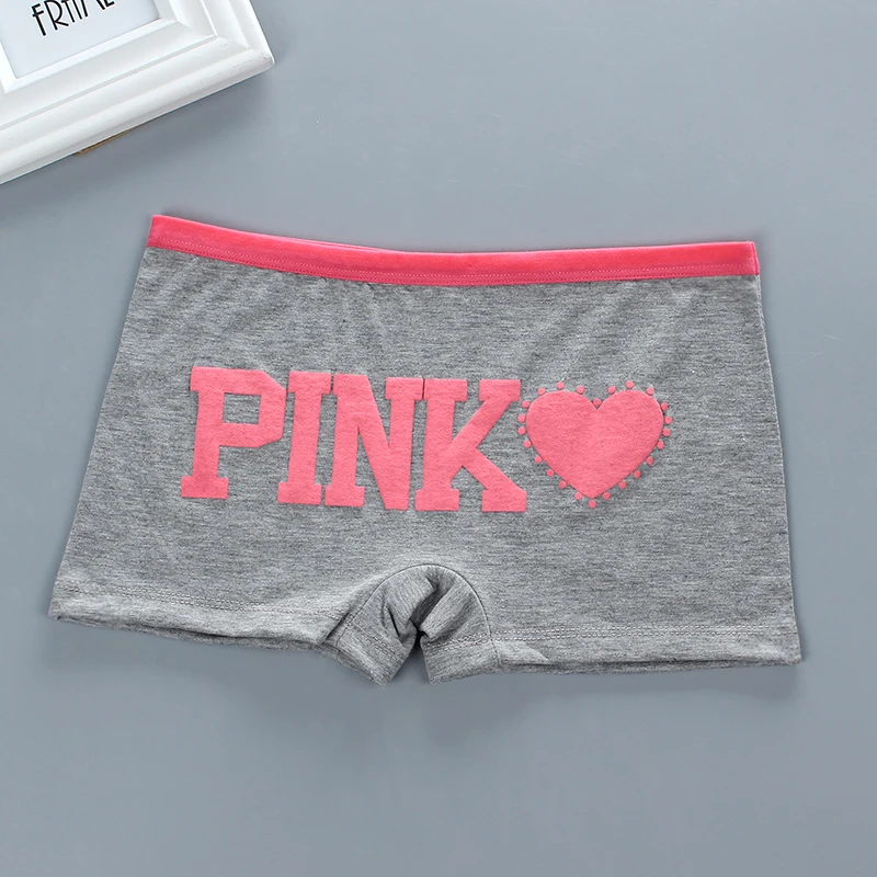 4 Pcs/Lot Cotton Pink Soft Underpants Puberty Adolescent Panties Young Pants Kid Panty Teen Girl's Underwear for 8-16 Years Old images - 6