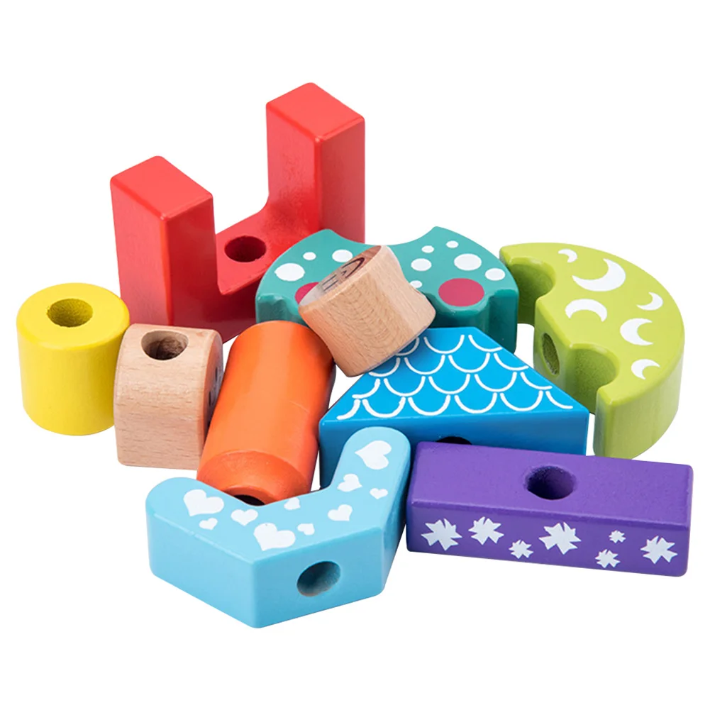 

Детские деревянные блоки, игрушки, дневная ночь, башня, блоки, игрушки Монтессори, Ранние развивающие игрушки для детей, новогодние подарки