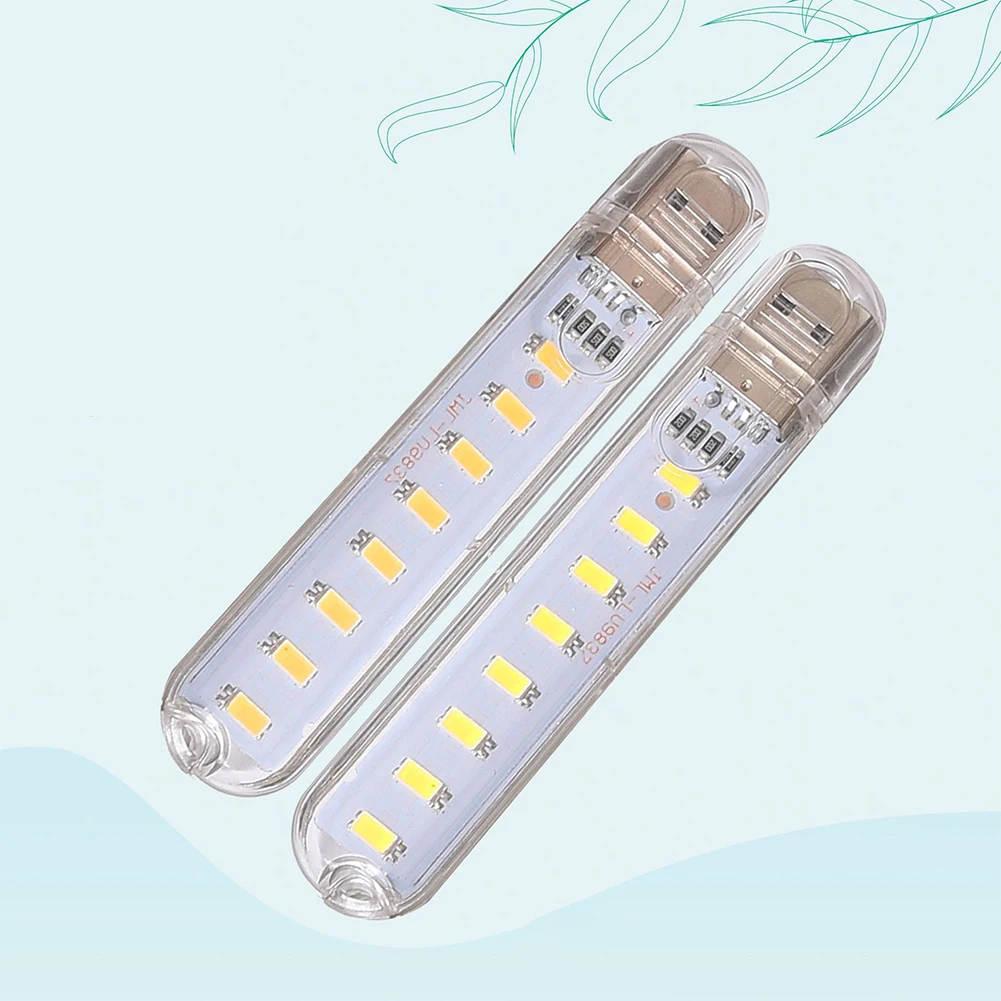 

Mini USB LED Table Lamp Portable Reading Desk Light 3 8 12 24Leds Book Night lights Flashlight For Camping Power Bank Notebook