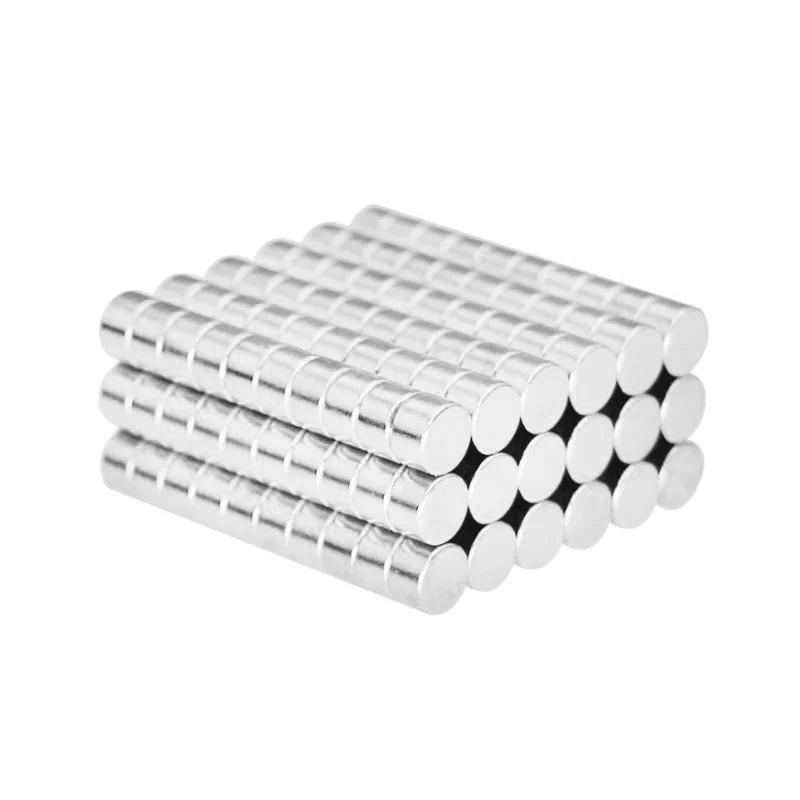 Неодимовый магнит 5x3 мм N35 маленький круглый мощный 5 x 3 лист сильный постоянные