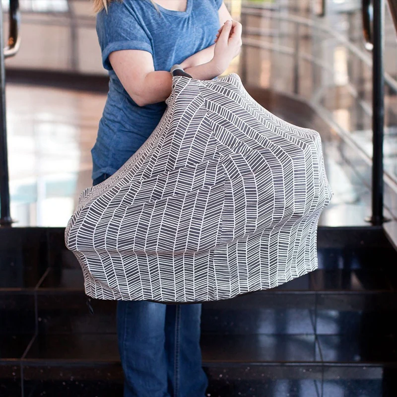 Чехол для кормления навес сиденья автомобиля корзина покупок высокий стул