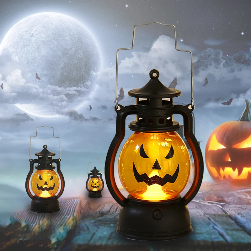 1 шт. светильник для вечерние масляная лампа Тыква череп светодиодсветодиодный