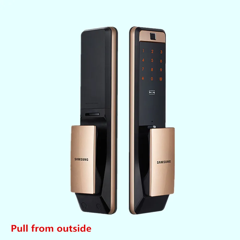 Cerradura Digital Inteligente con huella dactilar para el hogar, dispositivo de cierre Inteligente con WiFi para SAMSUNG SHP-DP609