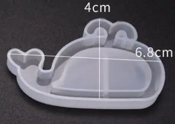 Эпоксидная Смола Kawaii шейкер для ног силиконовые формы Подвески DIY ювелирные изделия инструмент инъекции воды мельница плесень УФ смолы кулон - Цвет: jy