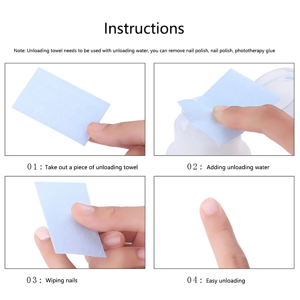 Горячая Распродажа 600 шт./лот салфетки для снятия лака ногтей безворсовые