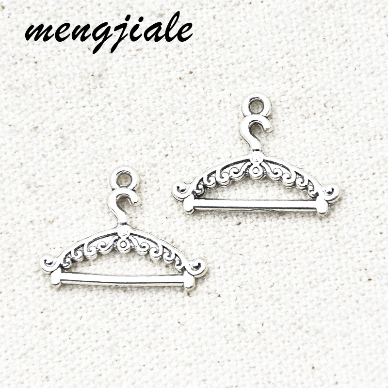 25 шт. античное серебро вешалка амулеты из сплава металла для одежды Кулоны