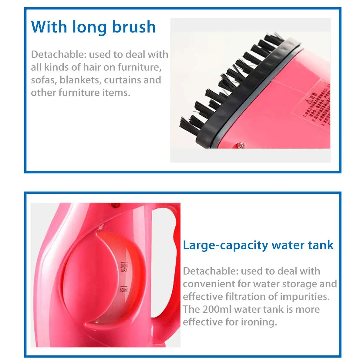 Популярный отпариватель для одежды высокое качество 200 мл портативный утюг щетка