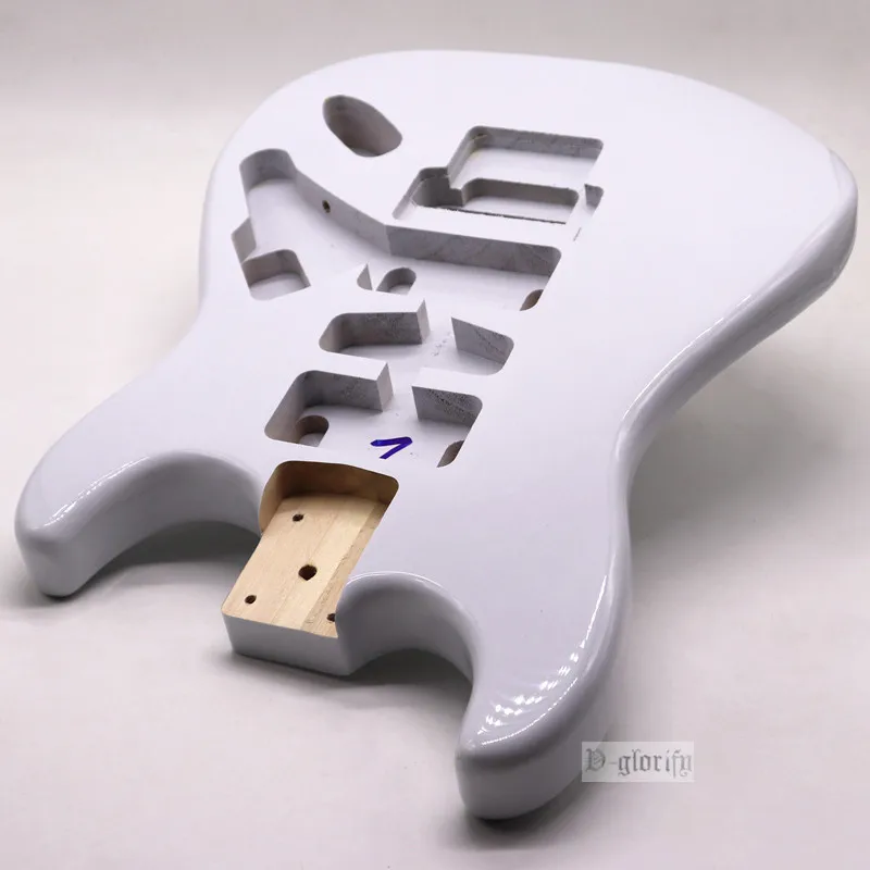 Новейшая модель Древесина тополя ST Белый Гитары тела бочка|guitar body|st bodyguitar body st |