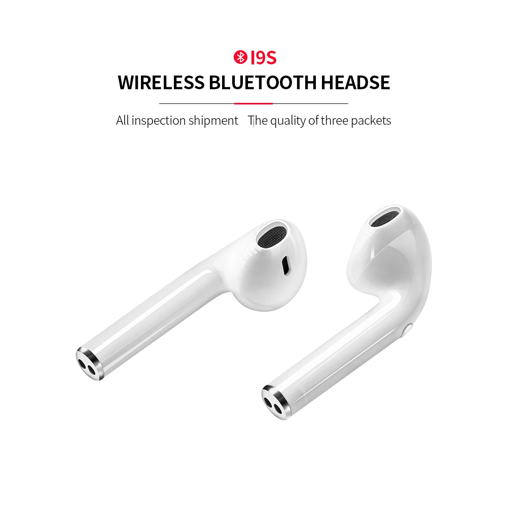 I9s TWS Bluetooth 5,0 наушники настоящие беспроводные наушники гарнитура Bluetooth наушники с микрофоном Стерео Eirpods зарядное устройство коробка для Xiomi