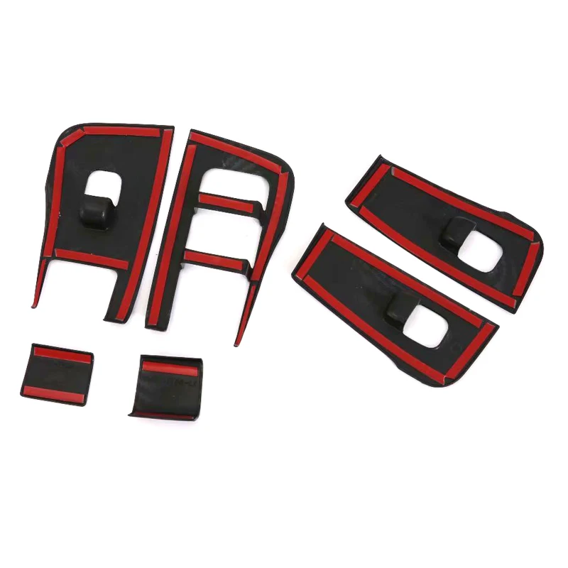 

(Left Handle) for Tesla Model 3 2017-2019 ABS Car Styling Auto Accessories Interior Door Window Lift Switch Buttons Cover Trim