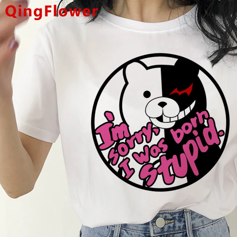 

Женская футболка с принтом Ouma Kokichi Danganronpa V3, уличная одежда для пар, harajuku, kawaii ulzzang