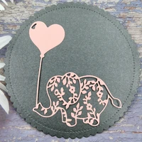 love elephant cutting dies scrapbooking diy mold photo album card making decorative crafts die cut stencil paper craft dies
