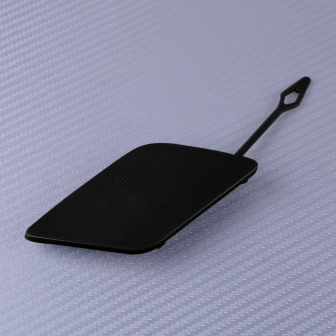 

DWCX 2048850426 Front Bumper Towing Eye Cover Trim Cap Primed Panel ABS Fit for Mercedes C-Class W204 2011 2012 2013 2014