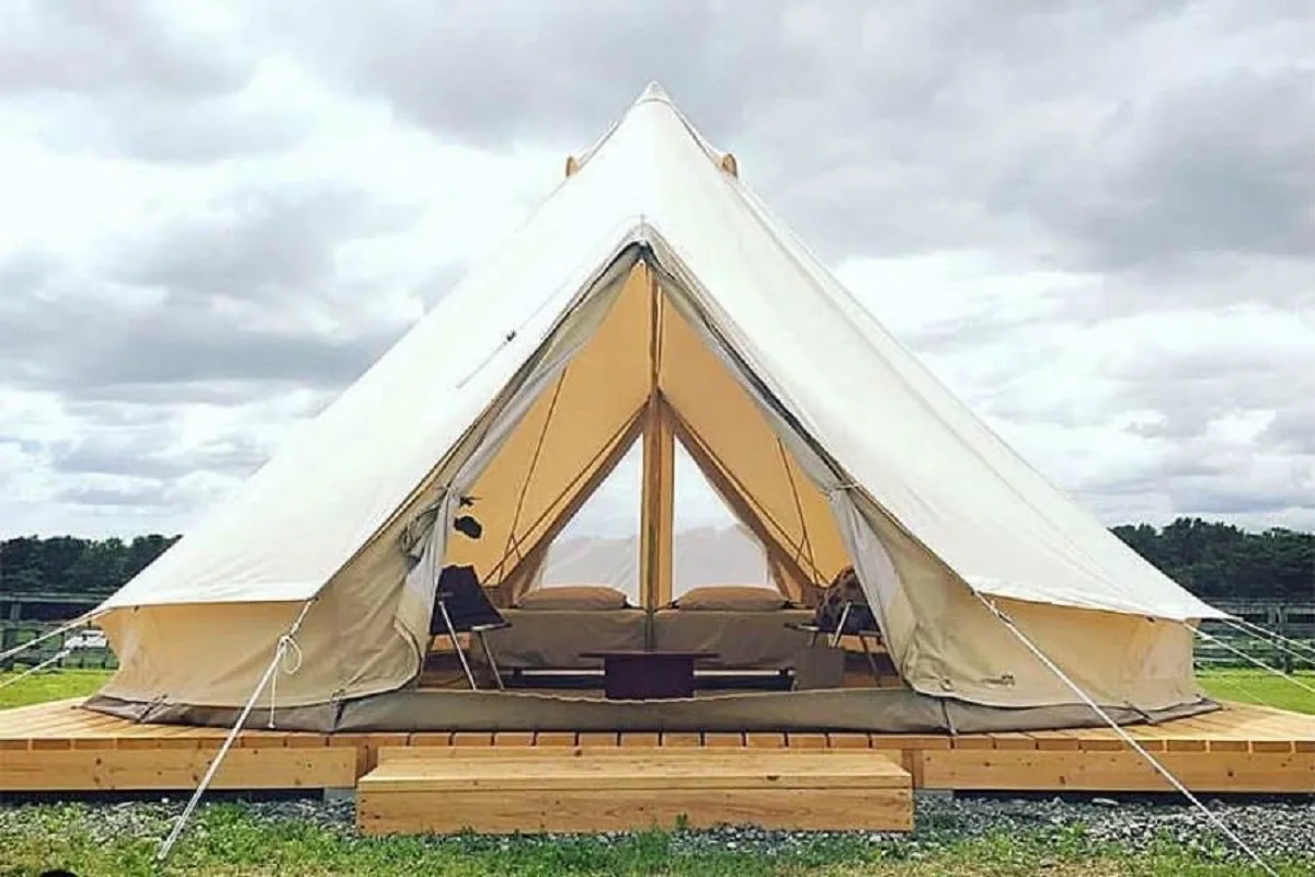 Роскошная палатка колокольчик из хлопчатобумажной ткани 5 м|Палатки| |