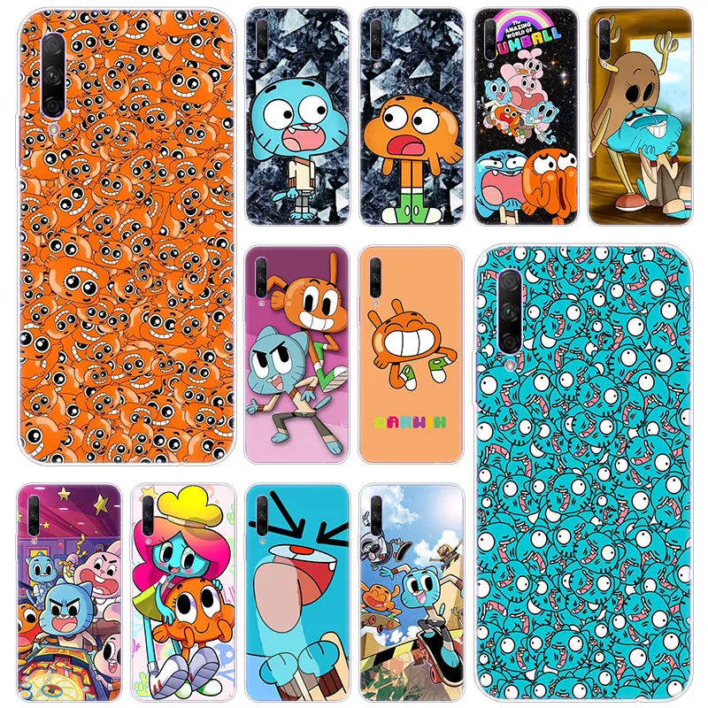 Силиконовый чехол для телефона Amazing World Gumbal Huawei Honor 20 20i 10i 10 9 8 Lite 9X 8X 8A 8S 7S 7A Pro View