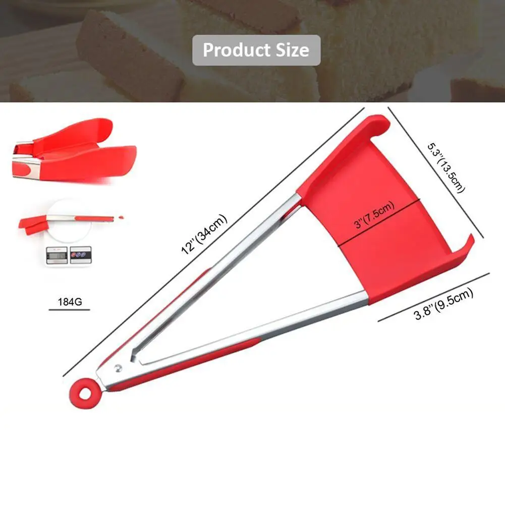 Шпатель щипцы для кухни 12 дюймов 2 в 1|Ложки| |