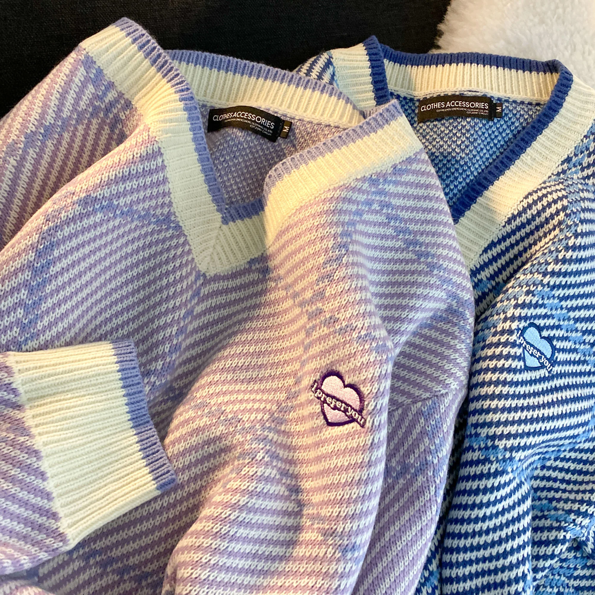 Олень плюшевый Taro фиолетовый стильный свитер женский воротник Rac | Женская одежда