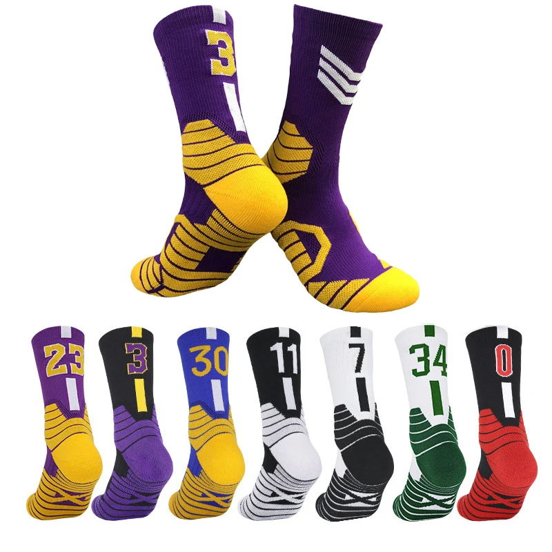 

Professional Basketball Socks Adult Children‘s Thick Bottom Sports Socks Non-slip Basketball Player Sport Crew Towel Socks -40