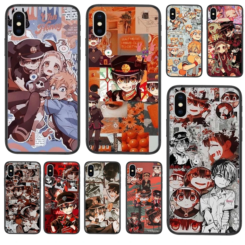 Чехол с аниме туалетным узором Hanako Kun сумочки для аксессуаров Skin для Mate 40 30 20X 10 lite plus pro Nova 8 Pro 7 6 se Boys