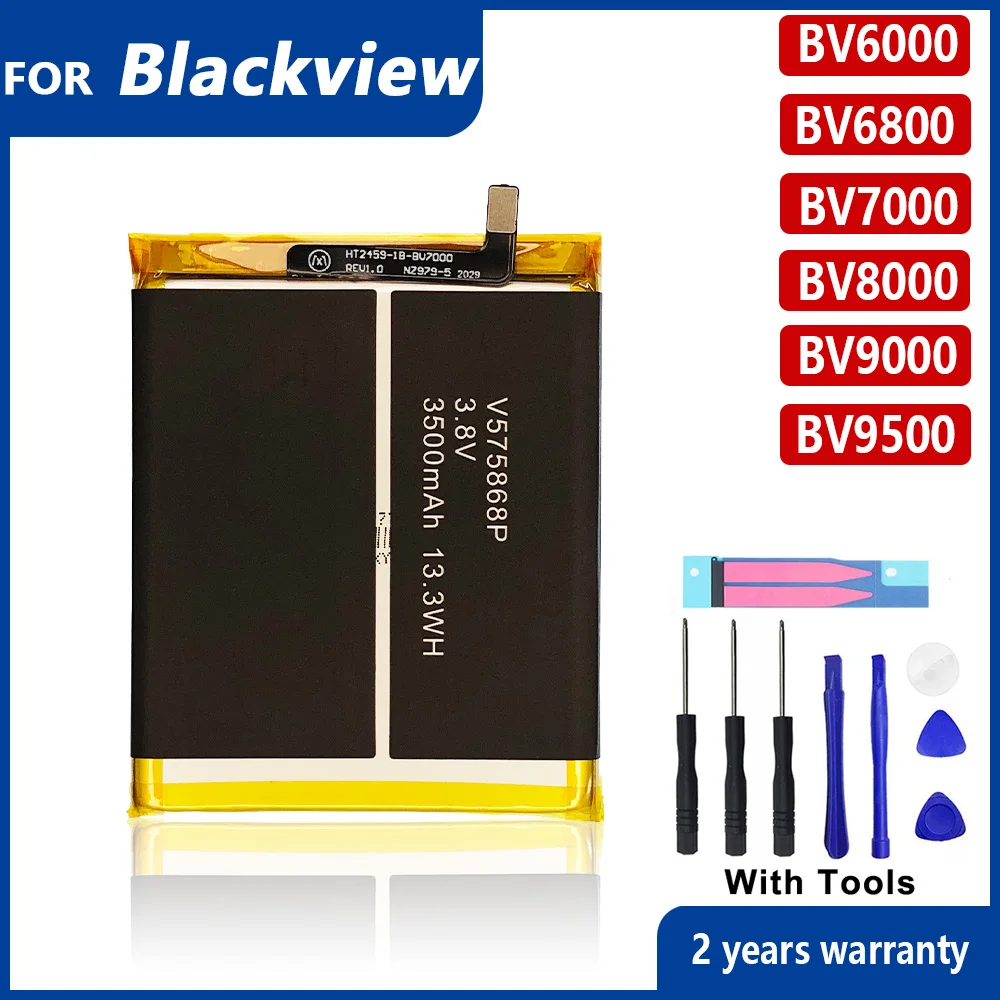 100% Оригинальный аккумулятор V636468P U536174P V575868P для Blackview BV6000 BV7000 Pro BV8000 BV9000 PRO BV9500