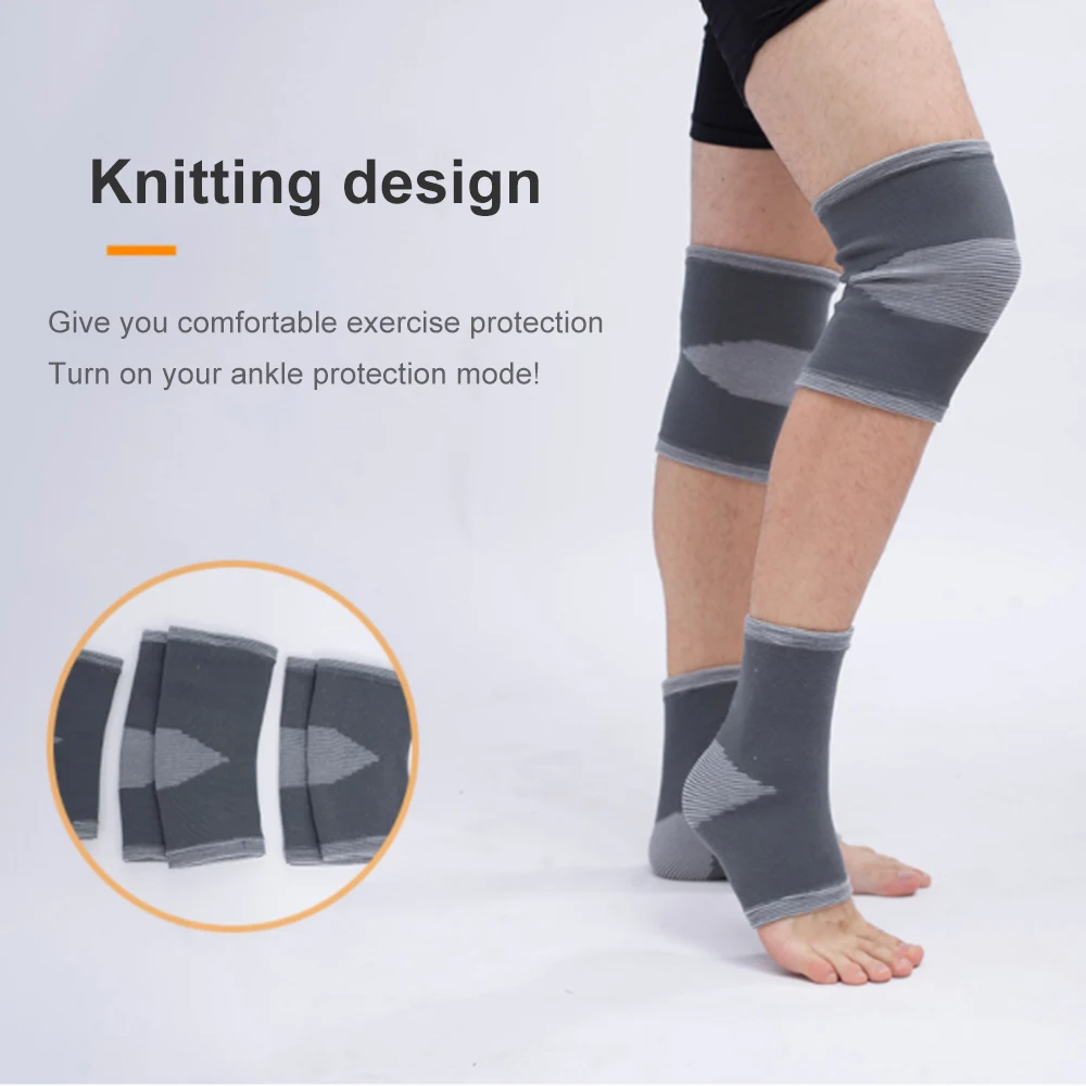 

Ankle Brace Ankle Support Anti-slip Elastic Ankle Compression Sleeve Ankle Guard for Sprain and Heel Pain Relief Outdoor Sports