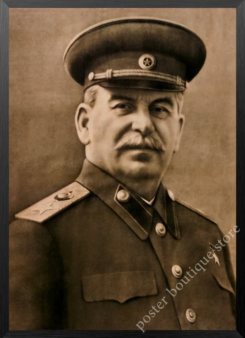 Русский Кот Иосиф Сталин портретный плакат ленинист портретный плакат CCCP винтажные наклейки декоративная настенная наклейка «сделай сам» плакаты