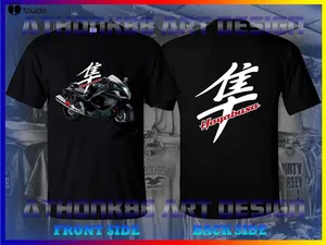 Новинка, модная однотонная мужская футболка без рукавов для мотоцикла Gsx1300R Hayabusa выс Gsx-R