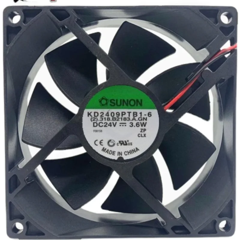 SUNON KD2409PTB1-6 24V 3.6W 9225 2line cooling fan 92*92*25mm