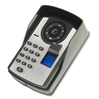 7 Inch Color Video Door Phone Fingerprint Password Unlock Home Security System Doorbell Intercom IR Camera Waterproof