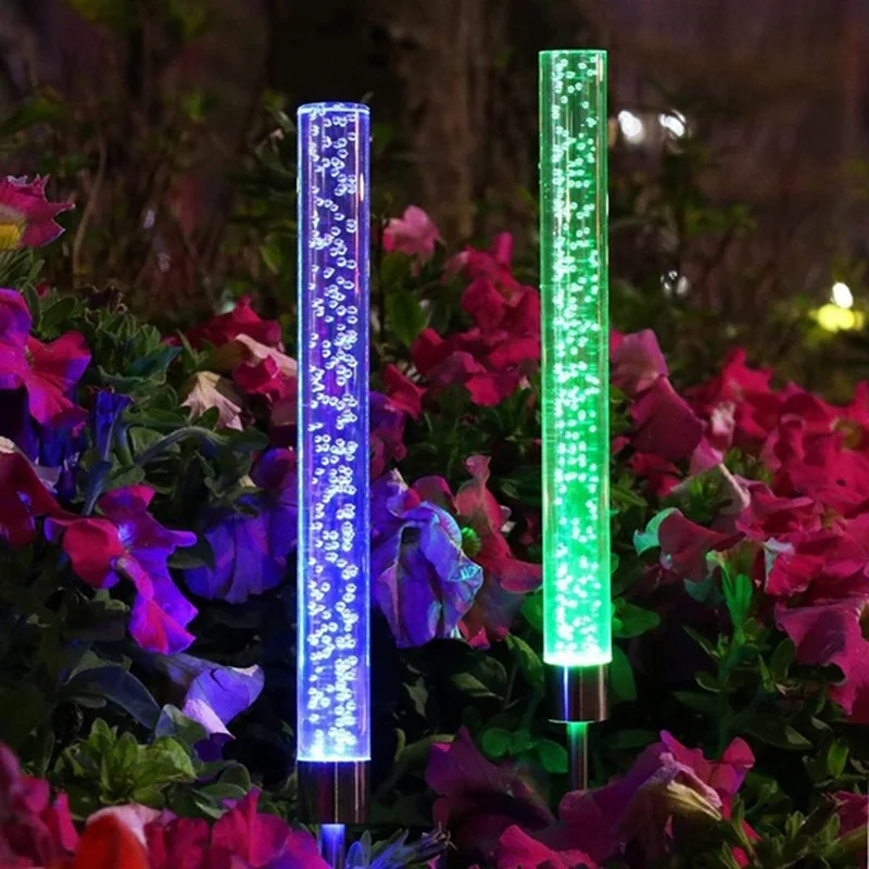 Напольные лампы RGB рождественские огни Открытый Декор для сада и уличный двор