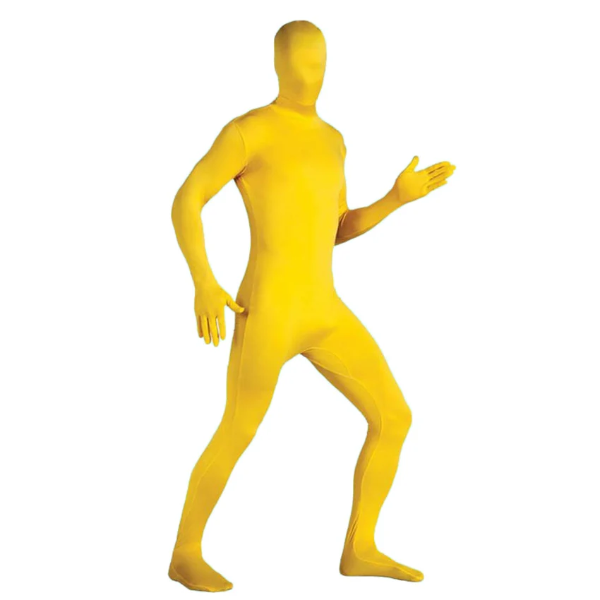 Танцевальные костюмы Zentai для взрослых цельнокроеный костюм черного цвета из