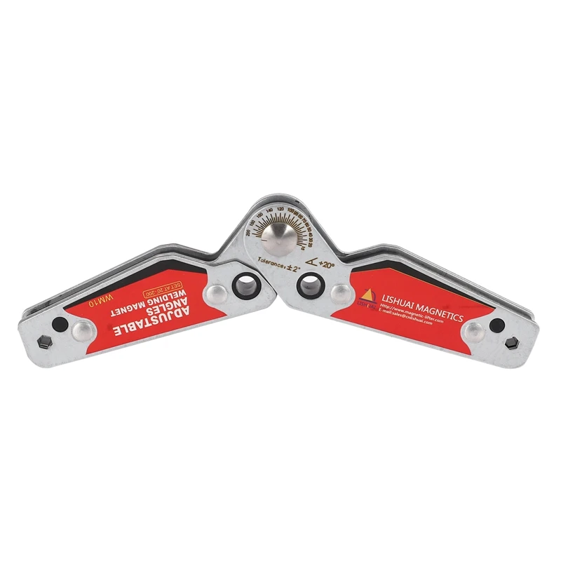 

WM10 Adjustable Magnetic Neodymium Welding Positioner Locator Tools With Wrench Welding Fixed Fixture Welding Magnet Holder