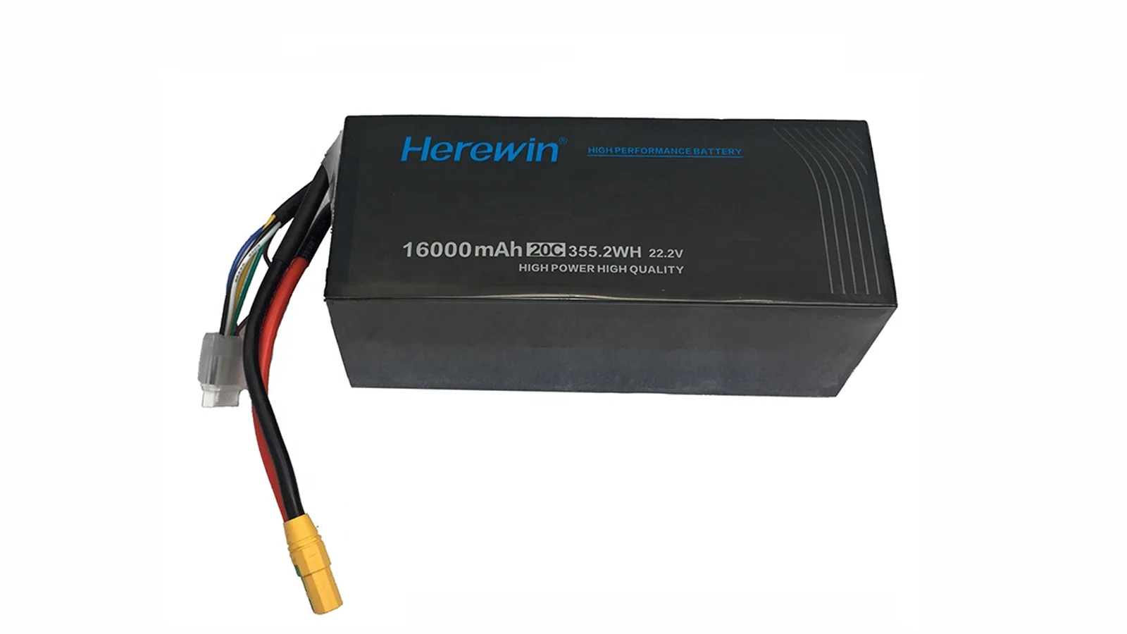 

Original Herewin 22000mAh 20C 6S 22.2V Shaft Agricultural Plant Protection UAV Drone Fullymax Lipo Battery Herewin 22000mAh