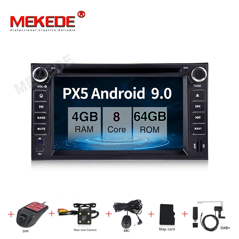 MEKEDE Android 9 0 Восьмиядерный 4 + 64G Автомобильный Dvd gps плеер для KIA CERATO/SPORTAGE/SORENTO/SPE