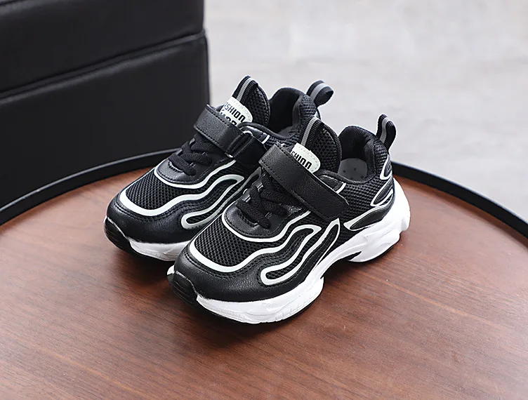 Осень 2019 детская обувь в Корейском стиле с люминесцентной подсветкой спортивная