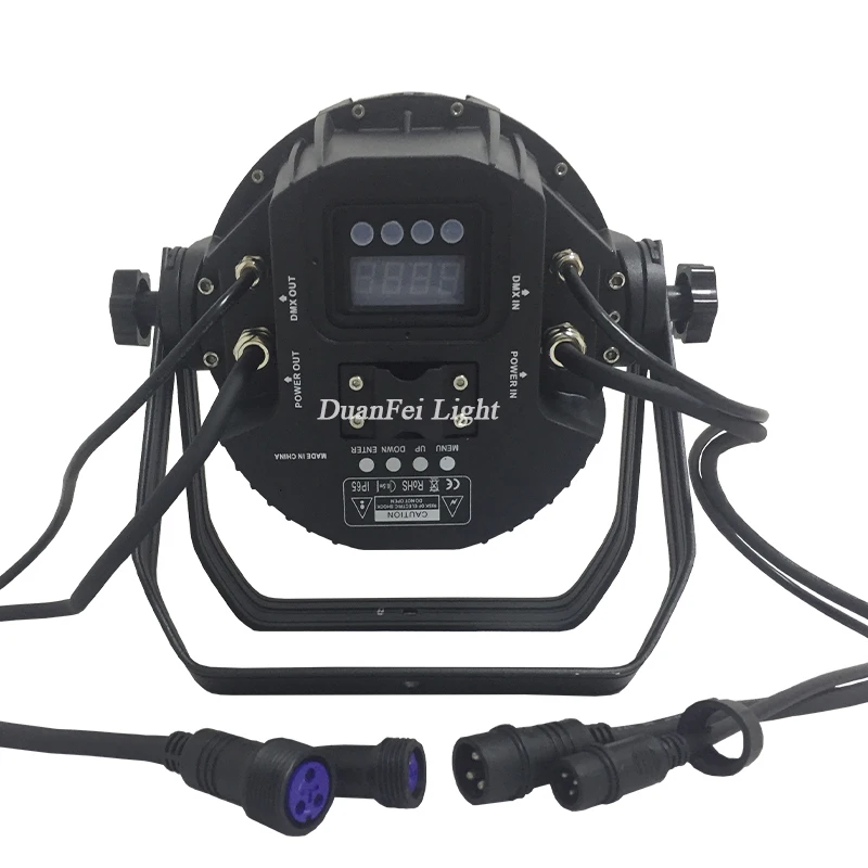 8 штук свет для сцены парти диско вечерние украшения 24x18 Вт Rgbwa УФ 6in1 Led Par IP65 пятно